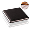 Stainless Steel Leather Cigar Cigarette Tobacco Case Pocket Pouch Holder Box