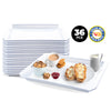 Home Master 36PCE Melamine Serving Tray Kitchen Breakfast Lightweight 33cm