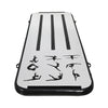 Everfit 3M Air Track Gymnastics Tumbling Mat Exercise Cheerleading Unique Black