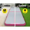 Everfit GoFun 3X1M Inflatable Air Track Mat with Pump Tumbling Gymnastics Pink