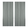 Artiss 2X Blockout Curtains Eyelet 300x230cm Grey Shine