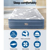 Bestway Air Mattress Bed Queen Size Inflatable Camping Beds Print Top Carry Bag