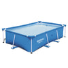 Bestway Swimming Pool 259x170x61cm Steel Frame Above Ground Pools 2300L