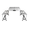 Weisshorn Camping Table Folding Aluminum Portable Outdoor Picnic 85CM