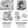 Weisshorn 20L Portable Camping Toilet Outdoor Flush Potty Boating With Bag