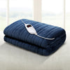 Giselle Bedding Electric Throw Blanket - Navy