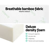 Giselle Bedding Foldable Mattress Folding Foam Single Bamboo