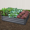 Greenfingers 2x Garden Bed 150x90cm Planter Box Raised Container Galvanised Herb