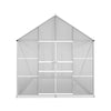 Greenfingers Greenhouse Aluminium Large Green House Garden Shed 6X2.4M