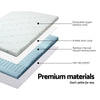 Giselle Bedding Memory Foam Mattress Topper 7-Zone 8cm Queen