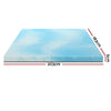 Giselle Cool Gel Memory Foam Topper Mattress Toppers w/ Bamboo Cover 5cm KING