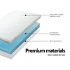 Giselle Bedding Memory Foam Mattress Topper Gel 5cm Queen