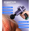 Everfit 30 Speed Massage Gun 4 Heads Vibration Muscle Massager Chargeable Purple