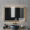 Embellir Wall Mirror 100X70CM with LED Light Bathroom Home Decor Round Rectangle