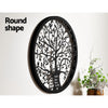 Artiss Metal Wall Art Hanging Sculpture Home Decor Leaf Tree of Life Round Frame