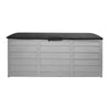 Gardeon Outdoor Storage Box 290L Lockable Organiser Garden Deck Shed Tool Black