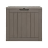 Gardeon Outdoor Storage Box 118L Container Lockable Indoor Garden Toy Tool Shed Grey