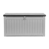 Gardeon Outdoor Storage Box 190L Container Lockable Garden Bench Tool Shed Black