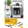 i.Pet Pet Carrier Soft Crate Dog Cat Travel 90x61CM Portable Foldable Car 2XL