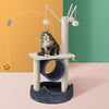 i.Pet Cat Tree 76cm Scratching Post Tower Scratcher Condo House Hanging toys