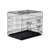 i.Pet 24" Dog Cage Crate Kennel 3 Doors