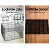 i.Pet 30" 8 Panel Dog Playpen Pet Fence Exercise Cage Enclosure Play Pen