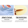 Giselle Bedding Wedge Pillow Blue Twin Pack