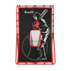 Everfit Baseball Net Rebound Pitching Kit Target Hitter 2 in 1 Training Aid