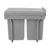 Cefito 2x20L Pull Out Bin - Grey