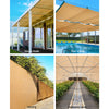 Instahut 90% Shade Cloth 1.83x20m Shadecloth Sail Heavy Duty Beige