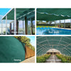 Instahut 30% Shade Cloth 1.83x20m Shadecloth Wide Heavy Duty Green