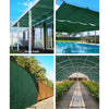 Instahut 90% Shade Cloth 3.66x10m Shadecloth Sail Heavy Duty Green