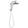 Cefito WELS 9'' Rain Shower Head Set Round Handheld High Pressure Wall Chrome