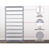 10 Tier Stackable Shoe Rack