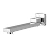 Cefito Bathroom Tap Wall Bath Spout 180 Swivel Bathtub Shower Square Chrome