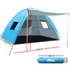 Weisshorn Camping Tent Beach Tents Hiking Sun Shade Shelter Fishing 2-4 Person