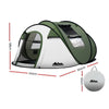 Weisshorn Instant Up Camping Tent 4-5 Person Pop up Tents Family Hiking Beach Dome