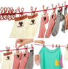 Travel Portable Clothesline 12 Clips Laundry Hanger Durable Rope Line