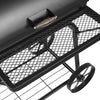 Havana Outdoors Charcoal 2-IN-1 BBQ Smoker Grill Barbecue Outdoor Cooking