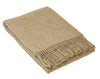 Hampton Throw - Merino Wool Blend - Camel