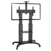 NORTH BAYOU HEIGHT ADJUSTABLE TROLLEY FOR TV SCREEN SIZE 55-80 MAX 56.8KG