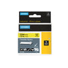 DYMO Rhino Ny Label 12mm Black/Yellow