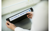 Genuine Brother TZe-263 Labelling Tape Cassette  Blue on White, 36mm wide, 8m long Compatible with a wide range of Brothers P-touch printers
