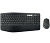 LOGITECH MK850 Wireless Desktop Keyboard Mouse Combo 3 year battery Incurve keys Low profile Cushioned palm rest 920-002510 KBLT-MK710 KBLT-MX800