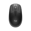 LOGITECH M190 Full-Size Wireless Mouse - Charcoal