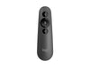 LOGITECH R500S Laser Presentation Remote with Dual Connectivity Bluetooth or USB 20m Range Red Laser Pointer for PowerPoint Keynote Google Slides