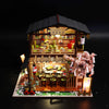 Dollhouse Miniature with Furniture Kit Plus Dust Proof and Music Movement - Asia (1:24 Scale Creative Room Idea)