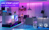 12M LED Strip Lights Rope Light for Bedroom and Home (5050 Lights Strip App with Remote Control)