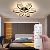 Modern LED Chandelier Light Fixture (90 cm)