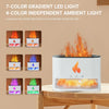 Cool Mist Humidifier, Fire Diffuser, 7 Colors